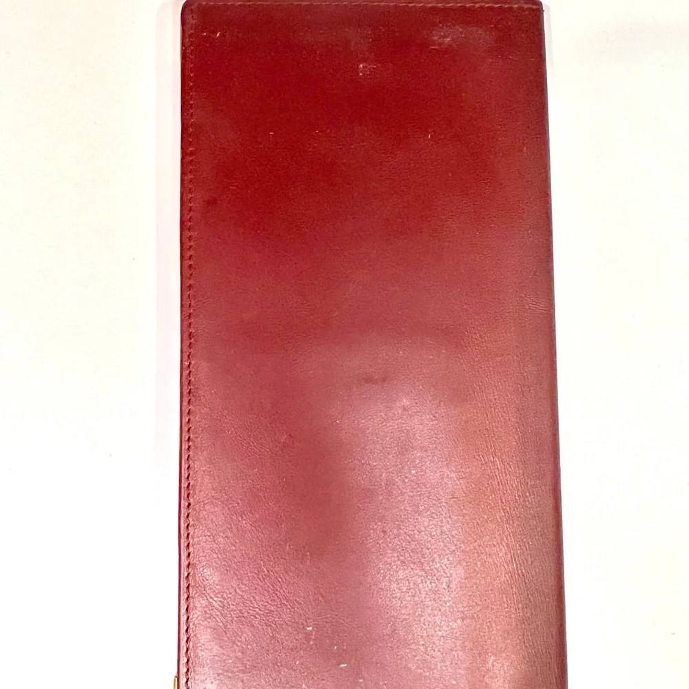 Vintage Cartier Bifold Long Wallet
